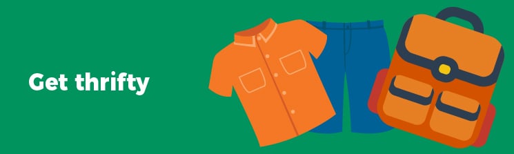 Get thrifty.